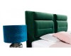 Łóżko tapicerowane Porto z pojemnikiem na pościel New Elegance