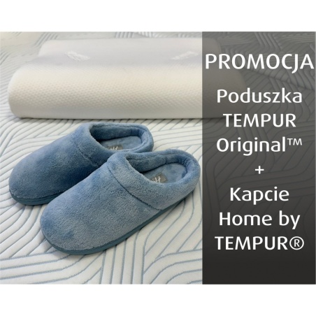 Poduszka TEMPUR Original S + Kapcie Home by TEMPUR GRATIS!