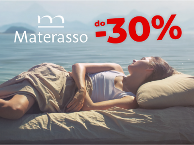 Promocja: "Wybrane materace Materasso do 30%"