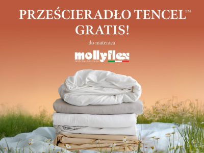 Promocja: „LoveTencel –Prześcieradło Tencel™ GRATIS ”