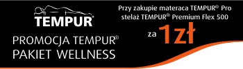 Promocja: Pakiet TEMPUR® Wellness